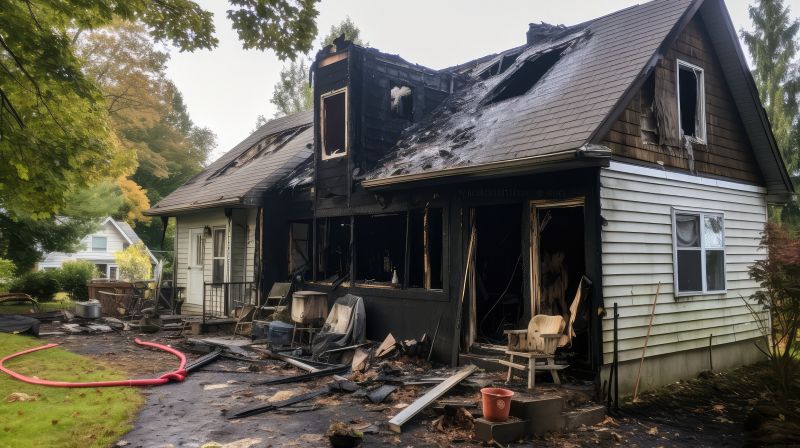Fire Damage Restoration Process